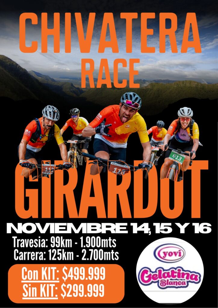 chivatera race 2025, chivatera race girardot 2025, chivatera race mtb girardot, inscripción chivatera race 2025, inscripciones chivatera race girardot, kit de competencia chivatera race, entrega de kits chivatera race girardot, categorías mtb chivatera race, categorías gravel chivatera race, recorrido chivatera race girardot, ruta oficial chivatera race 2025, altimetría chivatera race girardot, mapa del recorrido chivatera race, cronograma chivatera race girardot 2025, horarios salida chivatera race, fecha chivatera race girardot 2025, lugar de salida chivatera race, llegada chivatera race girardot, hospedaje en girardot para chivatera race, hoteles cerca chivatera race girardot, dónde dormir chivatera race girardot, restaurantes en girardot chivatera race, turismo en girardot chivatera race, clima girardot noviembre 2025 chivatera race, qué llevar a la chivatera race, equipamiento para chivatera race mtb, bicicleta recomendada para chivatera race, neumáticos ideales chivatera race girardot, consejos para correr chivatera race, preparación física chivatera race, entrenamiento previo chivatera race, experiencia participante chivatera race, reseñas chivatera race girardot, fotos chivatera race 2025, videos chivatera race girardot, reglamento chivatera race 2025, normas de seguridad chivatera race, medidas de bioseguridad chivatera race, patrocinadores chivatera race girardot, cupón descuento chivatera race 2025, precios inscripción chivatera race girardot, preventa chivatera race 2025, cierre de inscripciones chivatera race, transporte a girardot chivatera race, cómo llegar a girardot para chivatera race, viajes en grupo chivatera race, experiencia gravel chivatera race, mtb en girardot chivatera race, carrera de ciclismo girardot 2025, evento ciclismo alto magdalena, carreras mtb cundinamarca 2025