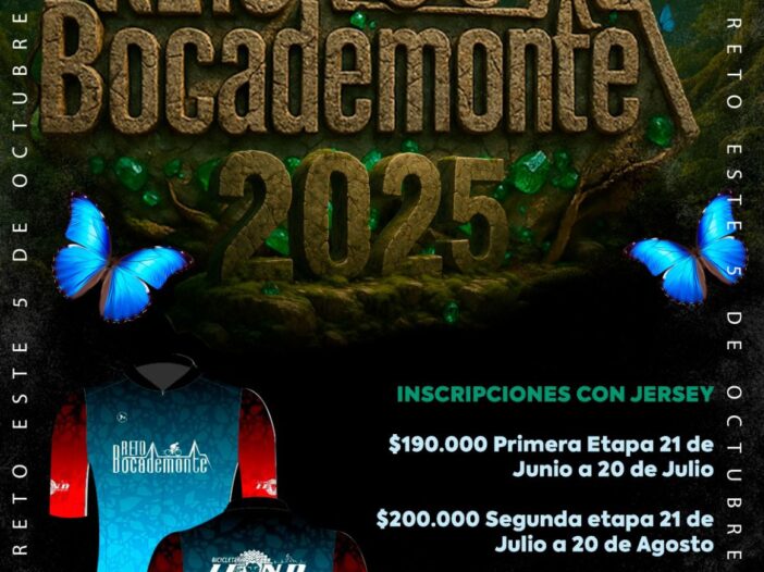 reto bocademonte, mtb en boyaca