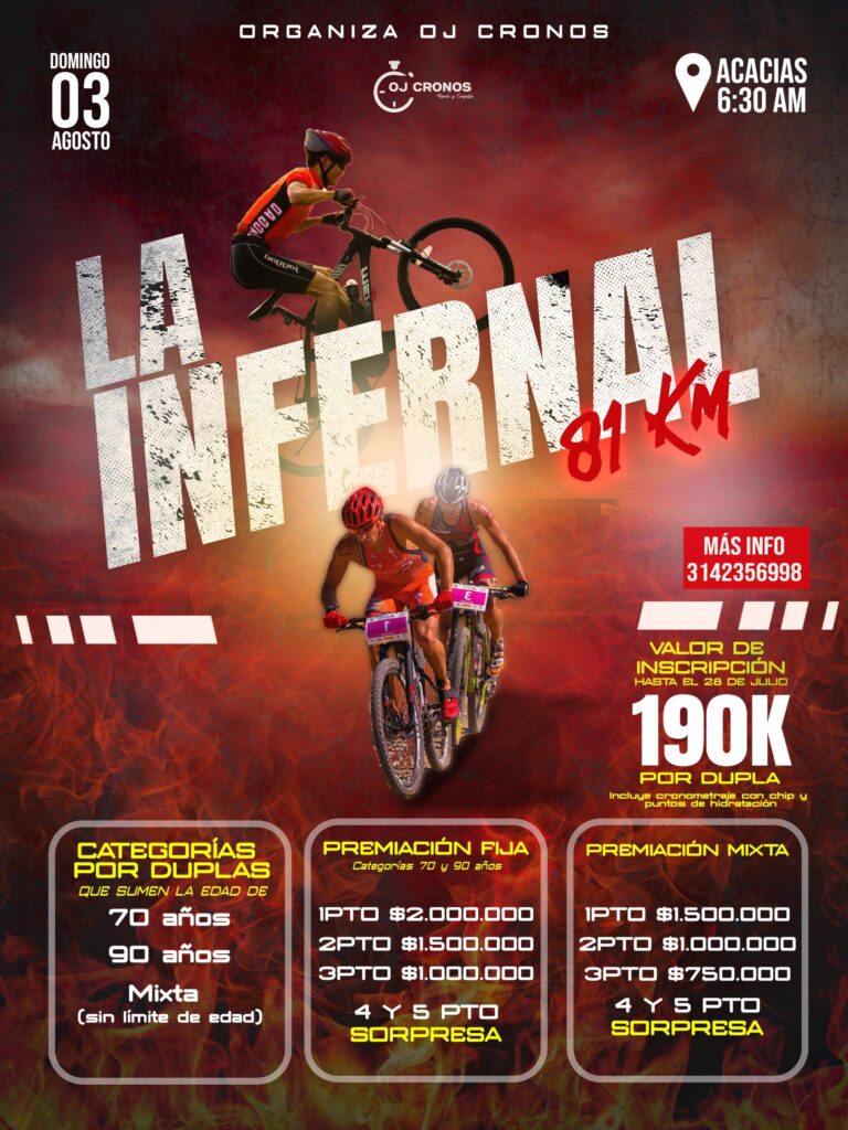 la infernal mtb, mtb en Casanare meta, carreras mtb Colombia, carreras mtb Colombia 2025, travesías mtb Colombia, la leyenda del dorado mtb 2025, carreras de mtb en Bogotá, la leyenda mtb, mtb carreras 2025, competencia mtb, carrera el dorado