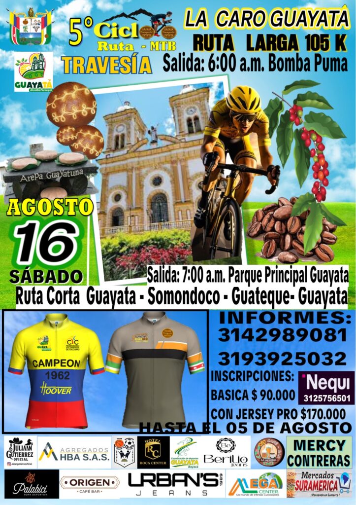 ciclotravesia guayata, Ciclotravesía Guayatá, travesia mtb 2025 Colombia, travesia bicicleta, travesias mtb Colombia, carreras de mtb 2025 Colombia
