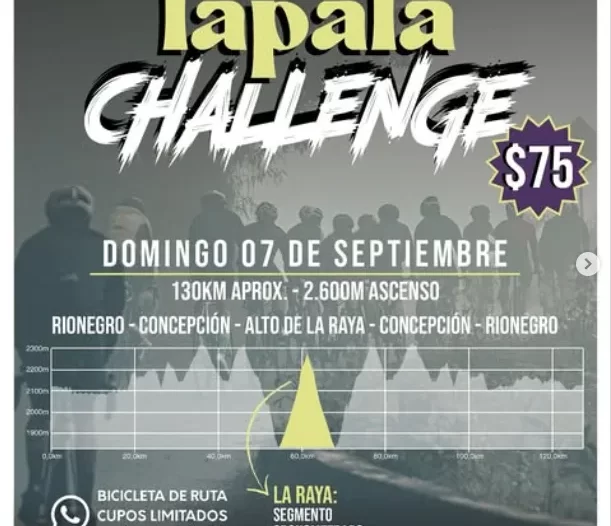La Pala Challenge Rionegro Concepción 2025, ciclismo ruta Alto de la Raya Antioquia, segmento cronometrado parejas ciclismo, inscripción La Pala Challenge 2025, cupo bicicleta carretera Antioquia, evento ciclismo de ruta Antioquia, ascenso 2600 m ruta ciclismo Rionegro, 130 km ruta ciclismo Antioquia