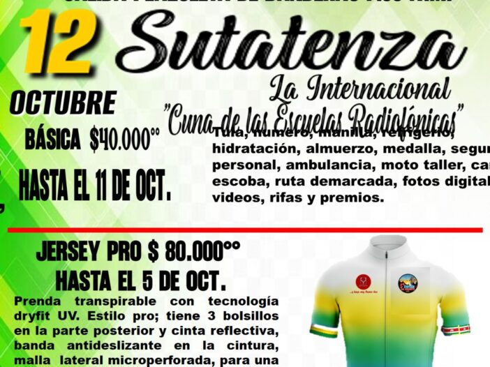 Travesía de Oriente Sutatenza MTB 2025, travesía MTB Sutatenza, MTB Sutatenza octubre 2025, ruta MTB Boyacá, travesía de montaña Sutatenza, inscripción Travesía Oriente Sutatenza, jersey PRO ciclismo Sutatenza, kit de participación MTB Sutatenza, premiación Travesía Oriente 2025, turismo en Sutatenza Boyacá, gastronomía típica Sutatenza, mejores travesías MTB en Colombia, travesía MTB Boyacá 40K, ciclismo de montaña Sutatenza 2025, evento ciclístico en Boyacá, MTB rural Colombia, pedaleando en Sutatenza, ruta ciclismo oriente boyacense, experiencia MTB en Sutatenza, Travesía Oriente Boyacá 2025