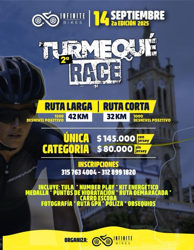 turmequé race 2025 ciclistas en competencia, salida turmequé race boyacá, ruta mtb turmequé race 42 km, ciclistas subiendo en boyacá turmequé race, meta turmequé race 2025, kit del participante turmequé race, jersey oficial turmequé race 2025, avituallamiento turmequé race boyacá, grupo de ciclistas en ruta turmequé, fotografía oficial turmequé race 2025, paisaje de boyacá en turmequé race, medalla turmequé race segunda edición, ciclistas aficionados en turmequé race, evento de ciclismo de montaña turmequé boyacá, recorrido exigente turmequé race 2025
