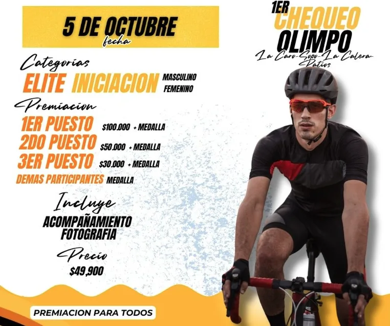 Chequeo Olimpo Ciclismo, Chequeo Olimpo Ciclismo 2025, competencia ciclismo Cota, carrera ciclismo Cundinamarca, eventos ciclismo en Cota, eventos ciclismo en Cundinamarca, chequeo ciclismo en Cota, carreras de ciclismo 2025 en Colombia, ciclismo de ruta en Cundinamarca, retos de ciclismo en Cota, ciclismo competitivo en Cota, pruebas ciclismo aficionados, carreras ciclismo aficionados Colombia, calendario ciclismo Cundinamarca 2025, Olimpo Ciclismo Cota, chequeo ciclismo Colombia, competencias ciclismo aficionados 2025, carreras de ciclismo en carretera Colombia, eventos ciclismo septiembre 2025, retos deportivos en Cota
