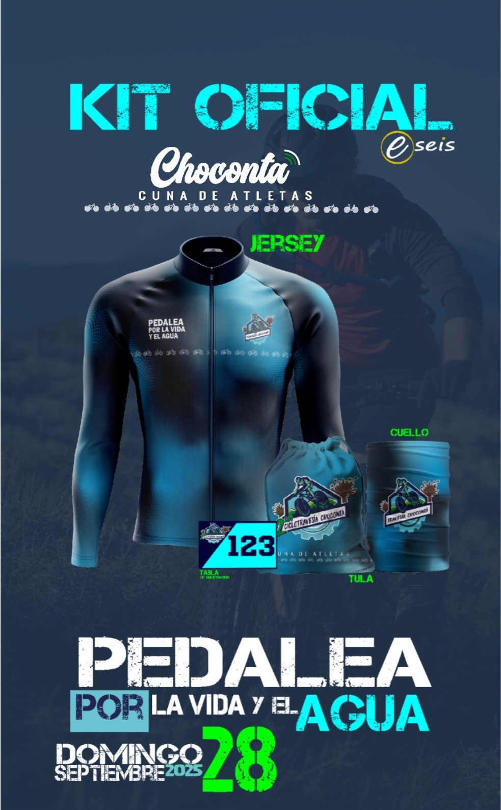 🚵‍♂️ 2da Ciclotravesía Chocontá 2025 – ¡Pedalea por la Vida y el Agua! 💧