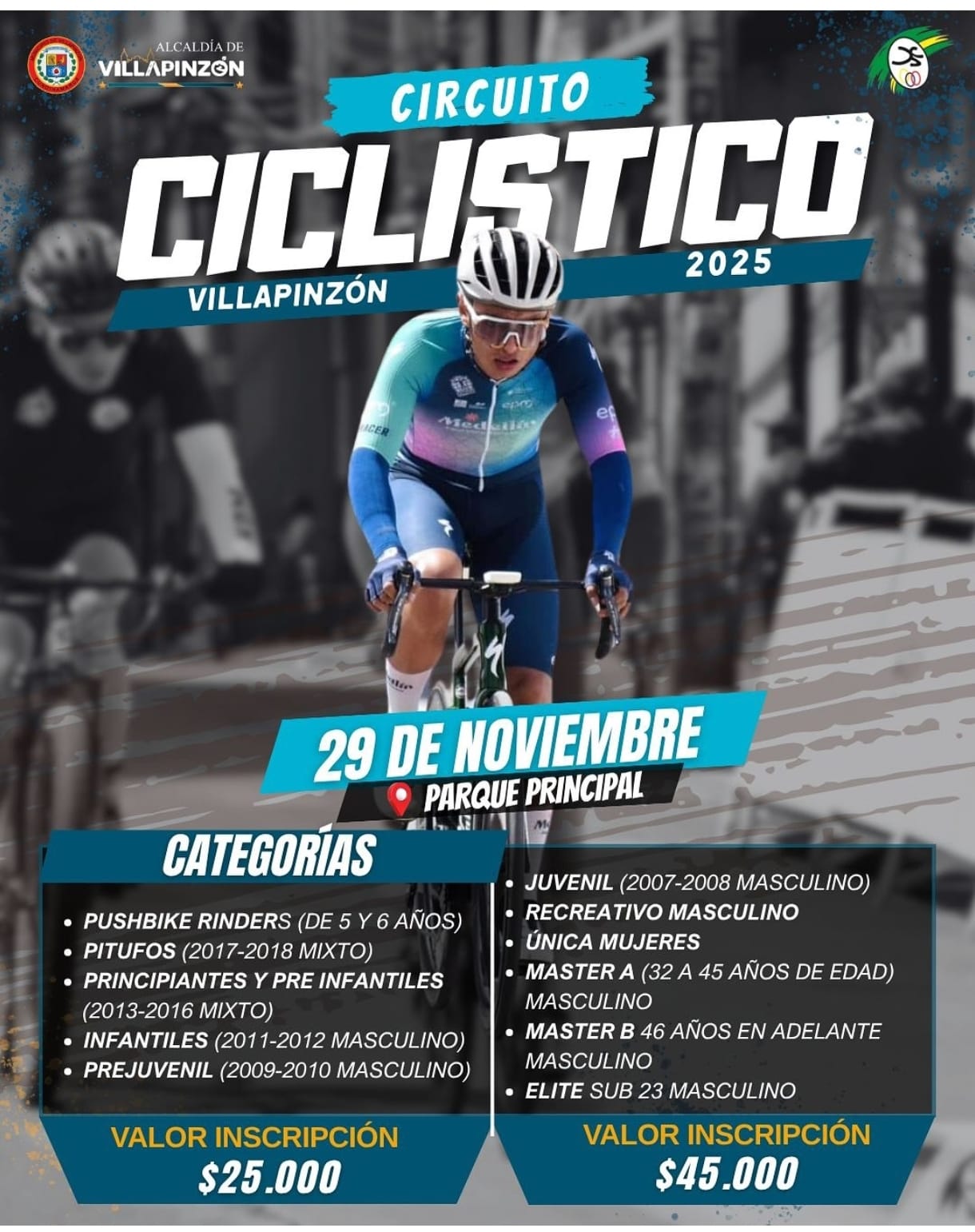 Circuito Ciclístico Villapinzón 2025, carrera de ciclismo en Villapinzón, evento ciclista Cundinamarca 2025, competencias de ciclismo amateur Colombia, circuito de ciclismo en ruta Villapinzón, ciclismo competitivo en Cundinamarca, carreras de ciclismo para aficionados, categorías de ciclismo Villapinzón, inscripción carrera ciclística Villapinzón, premios ciclismo Villapinzón 2025, ruta ciclista Villapinzón, turismo deportivo en Villapinzón, gastronomía típica Villapinzón, lugares turísticos Villapinzón Cundinamarca, ciclismo de montaña en Cundinamarca, eventos deportivos noviembre 2025, ciclismo élite Colombia, categorías máster ciclismo Colombia, carrera juvenil de ciclismo Colombia, ciclismo recreativo en Villapinzón, dónde entrenar ciclismo en Cundinamarca, circuito ciclístico del altiplano, mejores carreras de ciclismo 2025, inscripción ciclista amateur Colombia, competencia ciclística sub 23 Colombia, calendario ciclismo aficionado 2025, carreras de ruta en Cundinamarca, pedaleando en Villapinzón, clima para ciclistas en Villapinzón, entrenamiento para circuito ciclístico, recomendaciones para carrera en altura