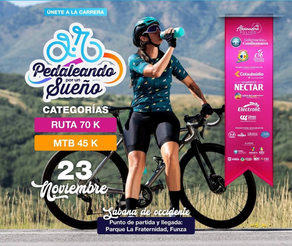 pedaleando sueños cundinamarca 2025, ciclismo cundinamarca 2025, carreras de ciclismo en colombia, eventos ciclismo cundinamarca, ruta 70k cundinamarca, mtb 45k cundinamarca, ciclismo de ruta en colombia, ciclismo de montaña cundinamarca, competencias mtb colombia, ciclismo amateur colombia, ciclismo competitivo colombia, travesías mtb colombia, retos mtb colombia, premios ciclismo cundinamarca, expocundinamarca ciclismo, indeportes cundinamarca, gobernación de cundinamarca ciclismo, entrega de kits ciclismo, carreras de ruta 2025 colombia, ciclismo femenino colombia, ciclismo masculino colombia, ciclistas colombianos 2025, turismo deportivo cundinamarca, ciclismo recreativo cundinamarca, ciclomontañismo en colombia, calendario ciclismo 2025, eventos ciclistas colombia 2025, carreras mtb y ruta, competencias de ciclismo aficionado, ciclismo en bogotá y alrededores, deportes en cundinamarca, ciclismo departamental colombia, pedalear por colombia, comunidad mtb colombia, eventos deportivos de ciclismo, ciclismo de montaña 2025, ruta ciclística colombia, premios al ciclista colombiano, ciclismo nacional 2025, ciclistas de ruta colombianos, ciclismo y turismo cundinamarca, eventos recreativos de ciclismo, carreras ciclismo de ruta, travesías y carreras mtb, ciclistas aficionados colombia, ciclismo de competencia colombia, comunidad ciclista nacional