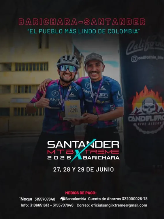 Santander Xtreme 2025, carrera MTB Santander, competencia MTB Santander, ciclismo de montaña en Santander, evento MTB Colombia 2025, carrera de MTB por etapas en Santander, retos MTB en Colombia, travesías MTB Santander, competencias de ciclismo de montaña Colombia, evento deportivo Santander Xtreme, mountain bike Santander 2025, carrera de resistencia MTB, MTB Xtreme Colombia, carreras MTB por etapas, aventura en bicicleta Santander, Santander Xtreme mountain bike, ciclomontañismo extremo Santander, eventos MTB en Colombia, ciclismo extremo Santander, competencias MTB Colombia 2025, ruta MTB Santander Xtreme, inscripciones Santander Xtreme, carreras de MTB en Colombia, retos ciclismo de montaña, competencias Xtreme Santander, experiencia MTB Colombia, Santander Xtreme cross country marathon, maratón MTB Santander, rutas exigentes de MTB, travesías de montaña Colombia, aventura MTB por Santander