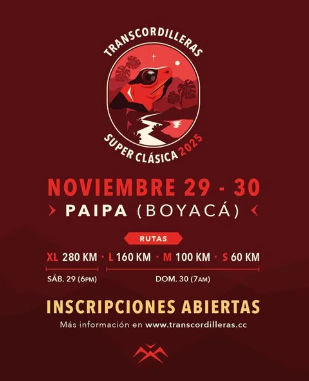Transcordilleras Super Clásica 2025, Transcordilleras Paipa Boyacá, evento de ciclismo en Paipa, rutas gravel en Boyacá, ciclismo de aventura en Colombia, carrera de ciclismo de montaña, desafíos ciclistas en Boyacá, cicloturismo en Paipa, clima en Paipa para ciclistas, turismo en Paipa Boyacá, gastronomía típica de Paipa, rutas largas para ciclistas en Colombia, carrera gravel internacional, eventos ciclistas noviembre 2025 Colombia, rutas de 280 km en gravel, ciclismo recreativo en Boyacá, destino ciclista en Colombia, super clásica de ciclismo en Paipa, Transcordilleras rutas XL L M S, paisajes ciclísticos en Boyacá, inscripción Transcordilleras 2025, ciclismo competitivo en los Andes, aventura gravel en Colombia, mejores rutas para cicloturismo en Colombia, ciclismo de resistencia en montaña, evento ciclista internacional en Boyacá, travesías ciclistas en Colombia, experiencias ciclistas premium, carrera icónica de gravel en Latinoamérica, ciclismo extremo en Paipa Boyacá