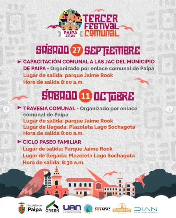 Travesía Comunal Paipa 2025, travesía en bicicleta Paipa, ciclopaseo familiar Paipa, eventos de ciclismo en Boyacá, ciclismo recreativo en Paipa, rutas en bici por Paipa, turismo en Paipa Boyacá, gastronomía típica de Paipa, travesías para ciclistas amateur en Colombia, eventos deportivos en Paipa 2025, ciclismo competitivo en Boyacá, ciclismo recreativo Boyacá, actividades comunales Paipa, travesía comunal en Boyacá, ciclismo en Lago Sochagota, turismo deportivo en Paipa, calendario ciclismo Boyacá 2025, ciclopaseos en Colombia, festivales comunales Paipa, ciclistas amateur Paipa Boyacá, ciclismo de montaña Paipa, eventos turísticos y deportivos Boyacá, rutas en bicicleta Lago Sochagota, travesías ciclistas Colombia 2025, pedalear en Paipa