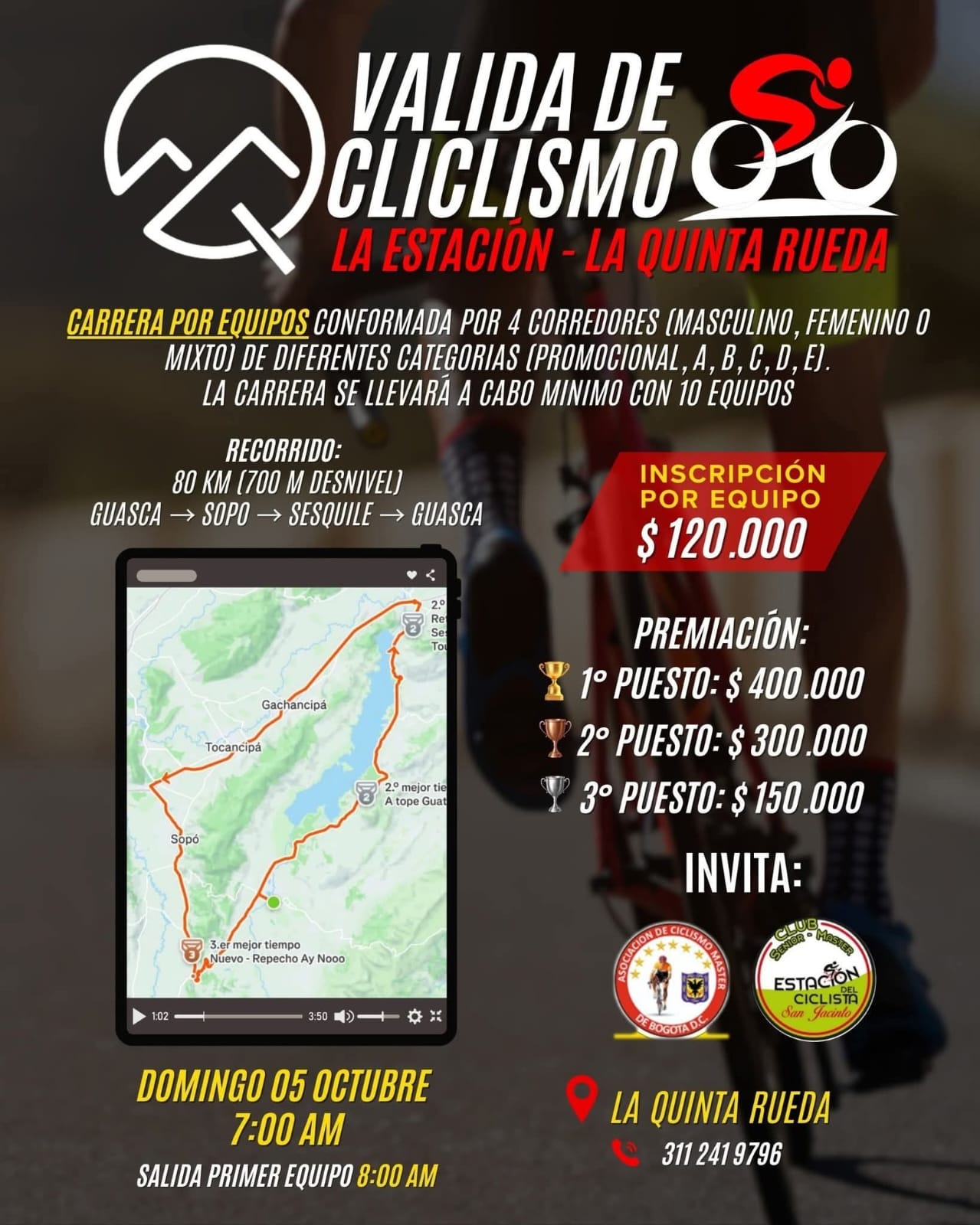 válida de ciclismo la estación la quinta rueda 2025, válida de ciclismo en guasca, carrera de ciclismo por equipos cundinamarca, competencia ciclismo guasca sopo sesquilé, ciclismo competitivo en cundinamarca, carrera ciclismo ruta guasca, ciclismo amateur en guasca, eventos ciclismo ruta colombia 2025, carreras ciclismo por equipos colombia, inscripción válida de ciclismo la quinta rueda, ciclismo recreativo guasca sopo, ciclistas amateur en cundinamarca, rutas de ciclismo en guasca sopo sesquilé, competencias ciclismo en colombia 2025, premios ciclismo por equipos colombia, carrera de ciclismo con premiación en efectivo, calendario ciclismo cundinamarca 2025, ciclismo ruta para equipos colombia, eventos deportivos en guasca cundinamarca, ciclismo competitivo guasca 2025