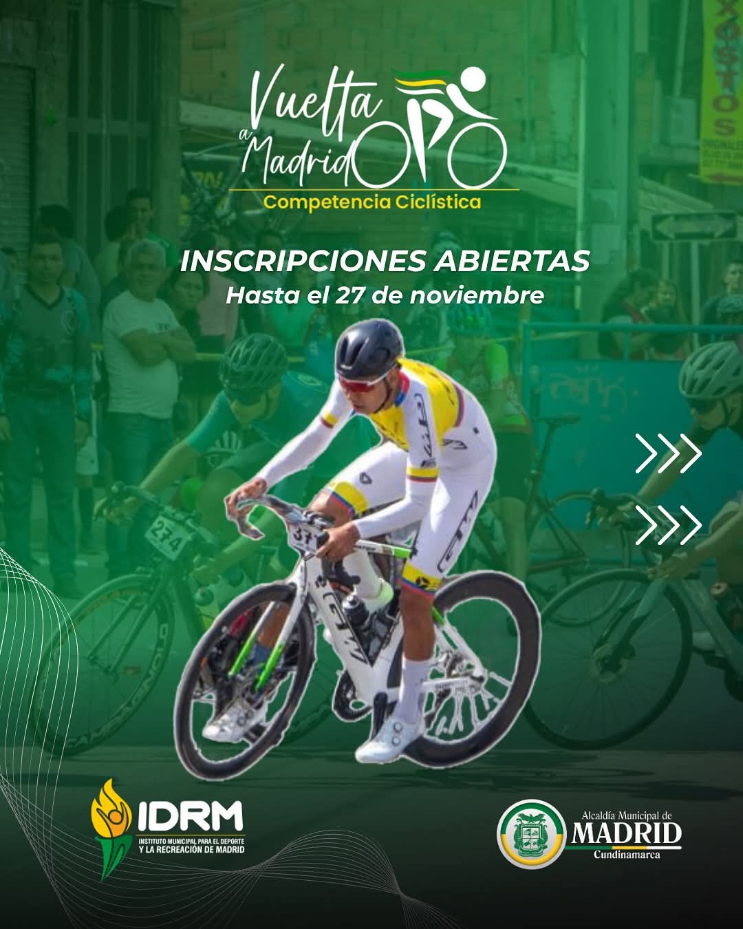 vuelta a madrid ciclismo, competencia ciclística madrid cundinamarca, ciclismo en madrid cundinamarca, carrera ciclística en madrid, competencia ciclismo 2025, evento de ciclismo en cundinamarca, carreras de ciclismo en colombia, circuito ciclístico madrid, vuelta ciclista madrid colombia, competencia ruta madrid cundinamarca, vuelta a madrid 2025, inscripciones vuelta a madrid 2025, cómo inscribirse en la vuelta a madrid, premios vuelta ciclística madrid, categorías competencia ciclismo madrid, reglamento vuelta a madrid cundinamarca, calendario de ciclismo cundinamarca 2025, carreras de ciclismo por categorías en colombia, competencia push bike madrid, ciclismo infantil madrid cundinamarca, vuelta ciclística sub 23 madrid, carrera elite ciclismo cundinamarca, vuelta a madrid ciclismo recreativo, vuelta a madrid para ciclistas aficionados, competencia ciclismo con premios en efectivo, competencia máster ciclismo cundinamarca, evento deportivo madrid cundinamarca 2025, ciclismo de ruta en madrid colombia, competencias ciclísticas organizadas por IDRM, alcaldía de madrid competencias deportivas, mejores carreras de ciclismo en colombia 2025, ciclistas madrileños competencia, vuelta ciclística recreativa, carreras para ciclistas aficionados en cundinamarca, competencia ciclística infantil madrid, ciclismo juvenil en cundinamarca, calendario ciclista 2025 cundinamarca