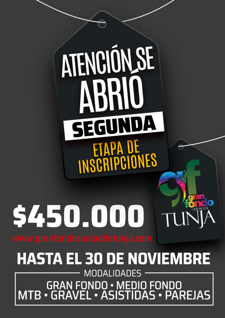 gran fondo ciudad de tunja 2025, gran fondo tunja, ciclismo en tunja 2025, eventos de ciclismo en boyacá, gran fondo boyacá 2025, inscripciones gran fondo tunja, modalidades gran fondo tunja, medio fondo tunja 2025, mtb tunja 2025, gravel tunja 2025, ciclismo amateur boyacá, rutas de ciclismo en tunja, competencia ciclística boyacá, categorías gran fondo tunja, kit oficial gran fondo tunja 2025, jersey y pantaloneta gran fondo tunja, parejas gran fondo tunja, asistidas gran fondo tunja, ciclismo de ruta tunja, turismo en tunja para ciclistas, gran fondo colombia 2025, mejores gran fondos de colombia, evento ciclístico diciembre 2025, carrera de ciclismo en altura, ciclismo de montaña en boyacá, retos ciclísticos boyacá, entrenar para gran fondo tunja, preparación para gran fondo 2025, ciclistas recreativos tunja, ciclistas competitivos boyacá, ascensos en tunja ciclismo, rutas exigentes boyacá ciclismo, ciclovia boyacá eventos, pedaleando en tunja, pruebas ciclísticas boyacá, gran fondo capital boyacense, ciclistas de colombia tunja, competencia de larga distancia tunja