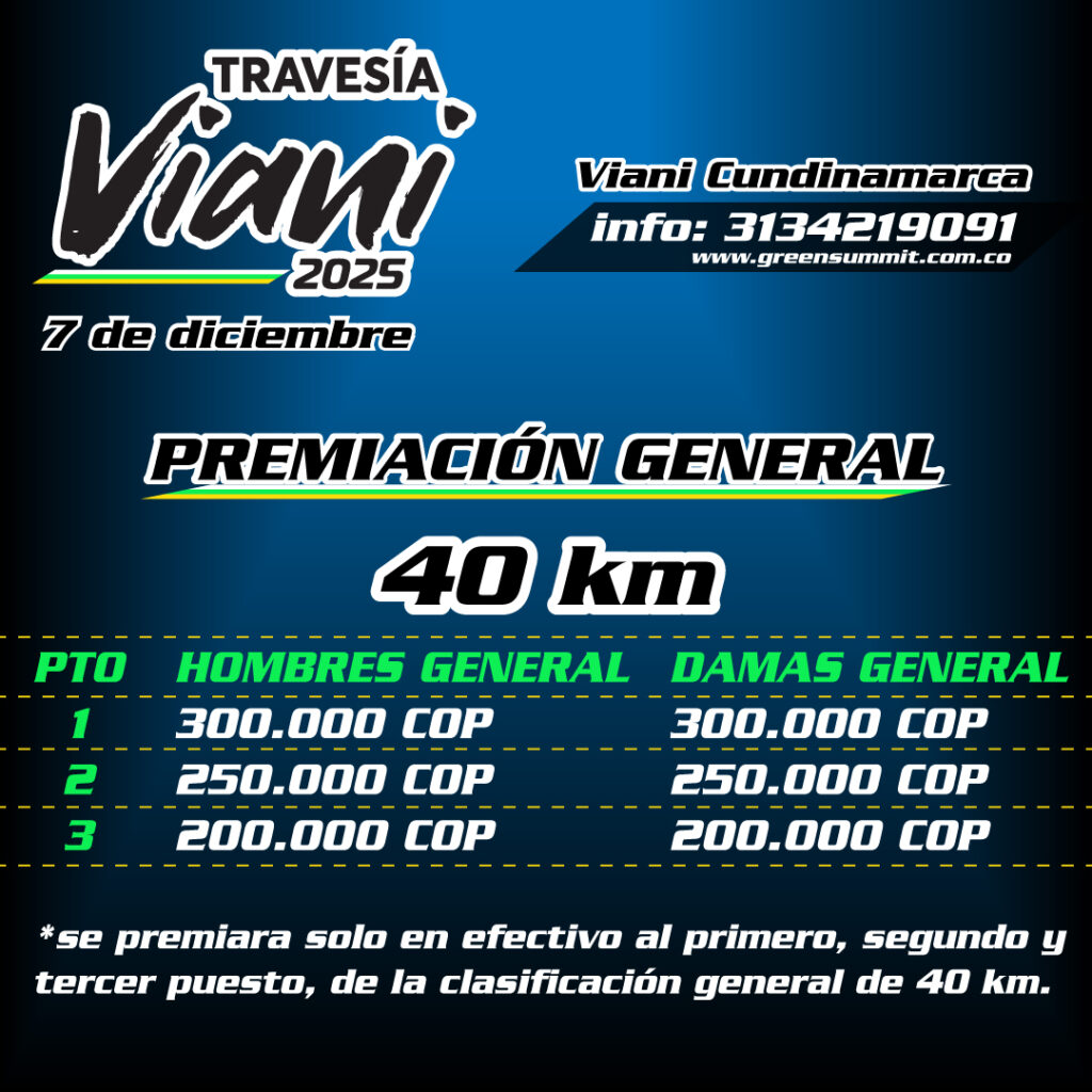 travesía viani green summit, travesía viani mtb, evento mtb viani cundinamarca, travesía en bicicleta viani, rutas de mtb en viani, ciclismo de montaña en viani, travesías mtb cundinamarca, evento de ciclismo green summit, mtb para ciclistas amateur, ruta mtb 20 km viani, ruta mtb 40 km viani, ciclismo recreativo cundinamarca, travesías de ciclismo en colombia, eventos mtb diciembre, aventuras mtb cundinamarca, ciclomontañismo green summit, salidas en bicicleta viani, pedalear en las montañas de viani, travesías ecológicas en mtb, senderos naturales viani cundinamarca, rutas de montaña para principiantes, ciclismo amateur colombia, experiencia mtb green summit, retos de mtb en colombia, explorar viani en bicicleta, turismo en viani para ciclistas, eventos deportivos en viani, mtb para principiantes colombia, pedaleo en montaña cundinamarca, rutas ecológicas para bicicleta, aventuras de fin de año mtb, viajes en bici por cundinamarca, travesía ciclista green summit viani