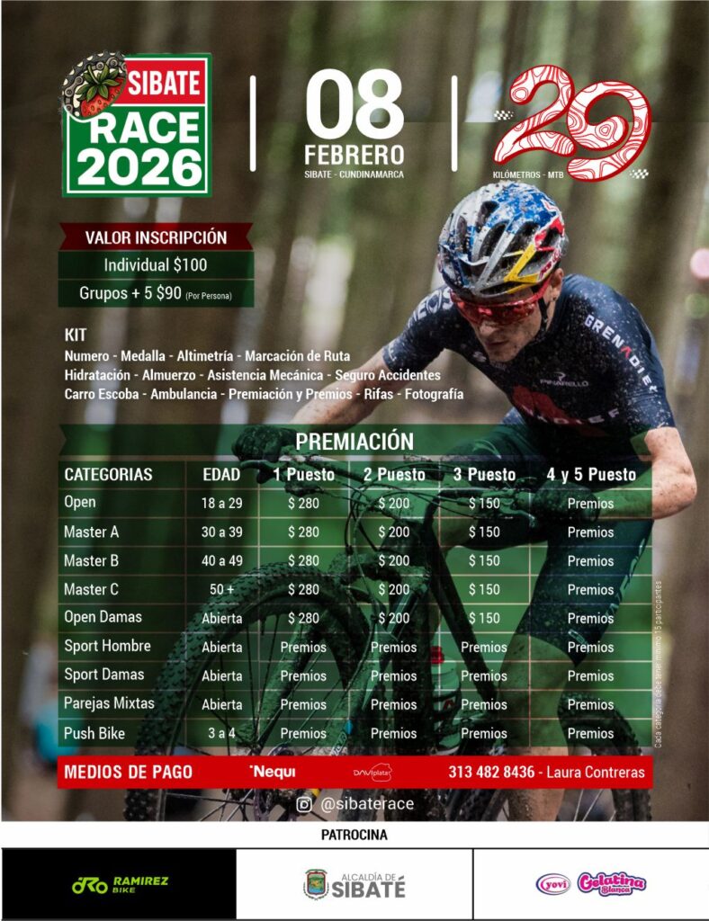 Sibaté MTB, carrera MTB en Sibaté, competencia MTB Cundinamarca, ciclismo de montaña Colombia, MTB cerca de Bogotá, evento MTB 2026, MTB Cundinamarca, carrera de bicicleta de montaña, MTB amateur Colombia, MTB competitivo, rutas MTB Sibaté, cross country MTB, XCO Colombia, XCM Colombia, ciclomontañismo Sibaté, eventos MTB Colombia, mtb racing Colombia, bicicletas de montaña Colombia